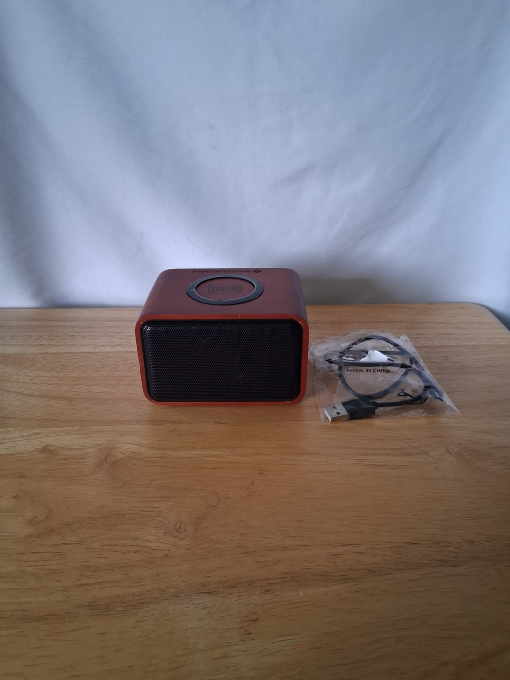 Portable Wireless Bluetooth Speaker - Orange
